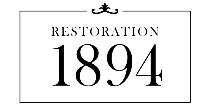 Restoration 1894 logo